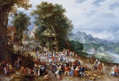 Flämischer Jahrmarkt von Jan the Elder Brueghel